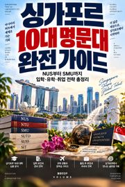 싱가포르 10대 명문대 완전 가이드 : NUS부터 SMU까지 입학·유학·취업 전략 총정리