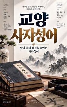 교양 사자성어 : 말과 글의 품격을 높이는 사자성어