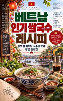 베트남 인기 쌀국수 레시피 : 지역별 베트남 국수의 맛과 창업 실전법
