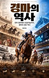 경마의 역사 : 전차 경주에서 인공지능까지, 경마의 모든 역사 표지 이미지