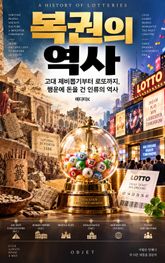 복권의 역사 : 고대 제비뽑기부터 로또까지, 행운에 돈을 건 인류의 역사 표지 이미지