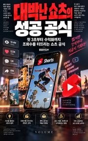 대박난 쇼츠의 성공 공식 : 첫 3초부터 수익화까지 조회수를 터뜨리는 쇼츠 공식
