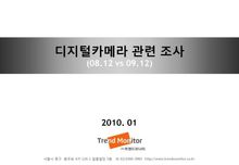 2010 디지털카메라 관련 조사