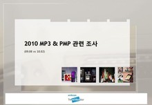 2010 MP3 & PMP 관련 조사