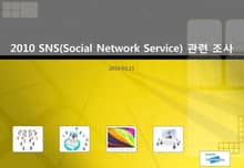 2010 SNS(Social Networking Service) 관련 조사
