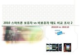 2010 스마트폰 보유자 vs 비보유자 태도 비교 조사 2 표지 이미지