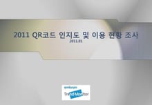 2011 QR코드 인지도 및 이용 현황 조사
