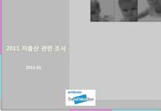 2011 저출산 관련 조사