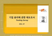 2011 기업윤리 관련 인식 조사