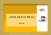 2011 스마트폰 사용 및 A/S 관련 조사