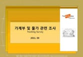 2011 가계부 및 물가 관련 조사(Tracking Survey) 표지 이미지
