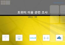 2011 트위터(twitter) 이용 관련 조사
