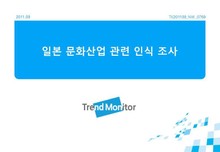 2011 일본문화산업 관련 인식 조사