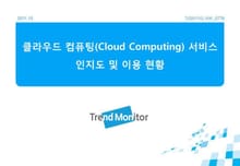 2011 클라우드 컴퓨팅 관련 조사