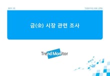 2011 금시장 관련 조사