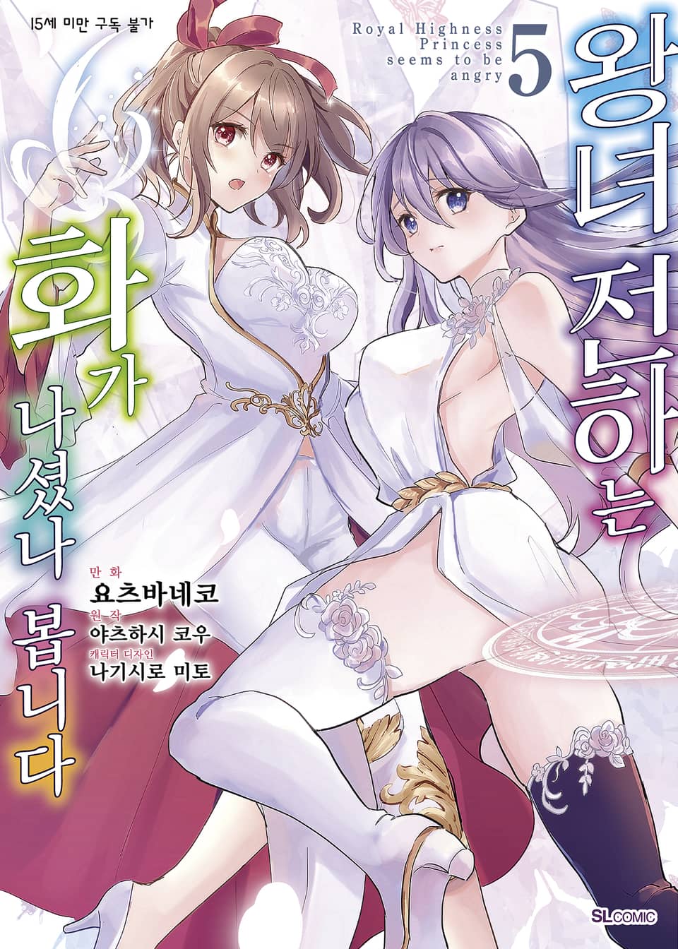 [코믹] 왕녀 전하는 화가 나셨나 봅니다 5권 (완결)