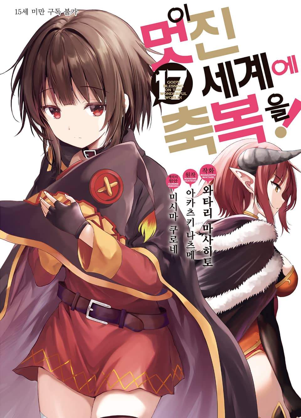 [코믹] 이 멋진 세계에 축복을! 17권