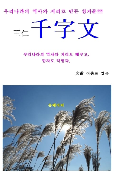 왕인천자문(王仁千字文) 표지 이미지