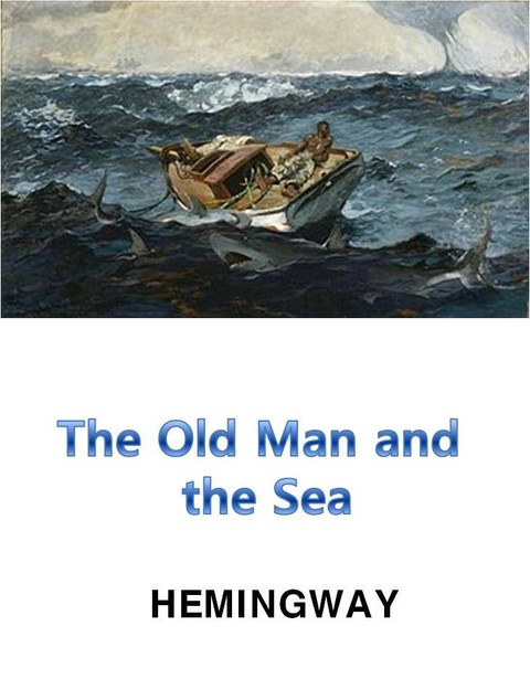 The old man and the Sea (노인과 바다) 표지 이미지