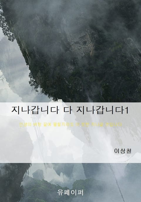 지나갑니다 다 지나갑니다 1 표지 이미지