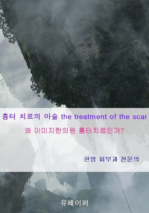 흉터 치료의 마술 the treatment of the scar 표지 이미지