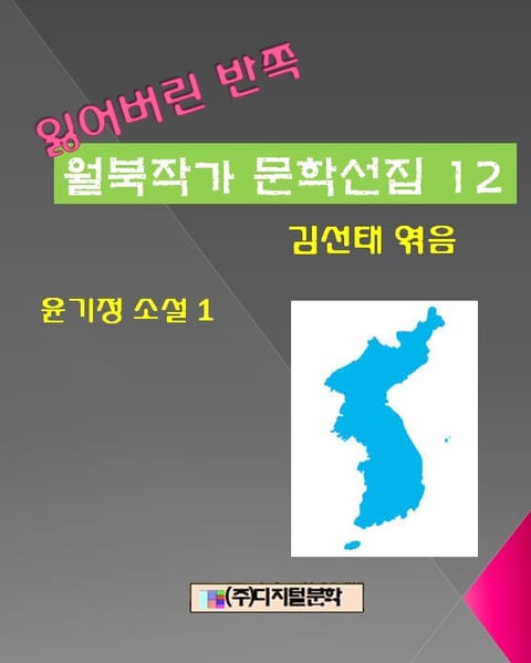 잃어버린 반쪽 월북작가 문학선집 12 윤기정 소설 1 표지 이미지