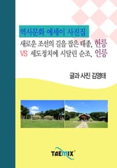 [역사문화 에세이 사진집] 새로운 조선의 길을 잡은 태종, 헌릉 vs 세도정치에 시달린 순조, 인릉  표지 이미지