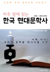 하루 밤에 읽는 한국 현대문학사 (인문학 특강: 전후~80년대) 표지 이미지