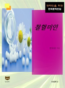 철혈미인 (한국문학전집 347)