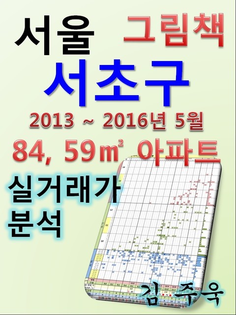 서울 서초구 84,59㎡ 아파트 매매, 전세, 월세 실거래가 분석 (2013 ~ 2016.5월) 표지 이미지
