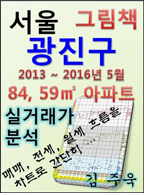 서울 광진구 84,59㎡ 아파트 매매, 전세, 월세 실거래가 분석 (2013 ~ 2016.5월) 표지 이미지