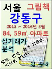 서울 강동구 84,59㎡ 아파트 매매, 전세, 월세 실거래가 분석 (2013 ~ 2016.5월)