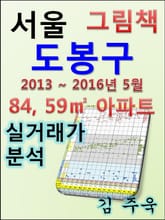 서울 도봉구 84,59㎡ 아파트 매매, 전세, 월세 실거래가 분석 (2013 ~ 2016.5월) 표지 이미지