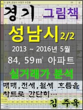 경기도 성남시 2/2 84,59㎡ 아파트 매매, 전세, 월세 실거래가 분석 (2013 ~ 2016.5월) 표지 이미지