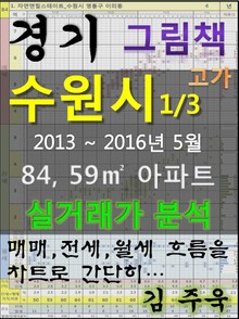 경기도 수원시 1/3 고가 84,59㎡ 아파트 매매, 전세, 월세 실거래가 분석 (2013 ~ 2016.5월)