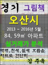 경기도 오산시 84,59㎡ 아파트 매매, 전세, 월세 실거래가 분석 (2013 ~ 2016.5월) 표지 이미지