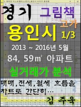 경기도 용인시 1/3 고가 84,59㎡ 아파트 매매, 전세, 월세 실거래가 분석 (2013 ~ 2016.5월) 표지 이미지
