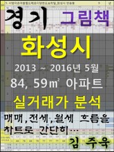 경기도 화성시 84,59㎡ 아파트 매매, 전세, 월세 실거래가 분석 (2013 ~ 2016.5월) 표지 이미지