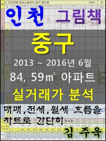 인천 중구 84,59㎡ 아파트 매매, 전세, 월세 실거래가 분석 (2013 ~ 2016.6월)