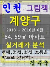 인천 계양구 84,59㎡ 아파트 매매, 전세, 월세 실거래가 분석 (2013 ~ 2016.6월) 표지 이미지