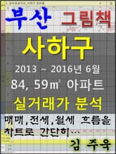 부산 사하구 84,59㎡ 아파트 매매, 전세, 월세 실거래가 분석 (2013 ~ 2016.6월) 표지 이미지