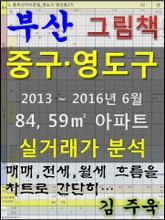부산 중구·영도구 84,59㎡ 아파트 매매, 전세, 월세 실거래가 분석 (2013 ~ 2016.6월) 표지 이미지