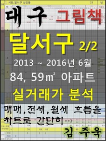 대구 달서구 84,59㎡ 아파트 2/2 매매, 전세, 월세 실거래가 분석 (2013 ~ 2016.6월)
