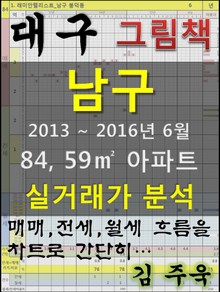 대구 남구 84,59㎡ 아파트 매매, 전세, 월세 실거래가 분석 (2013 ~ 2016.6월)