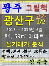 광주 광산구 1/2 고가 84,59㎡ 아파트 매매, 전세, 월세 실거래가 분석 (2013 ~ 2016.6월) 표지 이미지