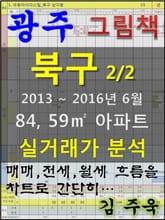 광주 북구 2/2 84,59㎡ 아파트 매매, 전세, 월세 실거래가 분석 (2013 ~ 2016.6월) 표지 이미지