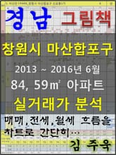 경남 창원시 마산합포구 84,59㎡ 아파트 매매, 전세, 월세 실거래가 분석 (2013 ~ 2016.6월) 표지 이미지