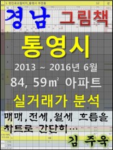 경남 통영시 84,59㎡ 아파트 매매, 전세, 월세 실거래가 분석 (2013 ~ 2016.6월) 표지 이미지