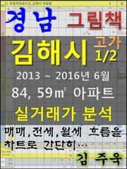 경남 김해시 1/2 고가 84,59㎡ 아파트 매매, 전세, 월세 실거래가 분석 (2013 ~ 2016.6월)