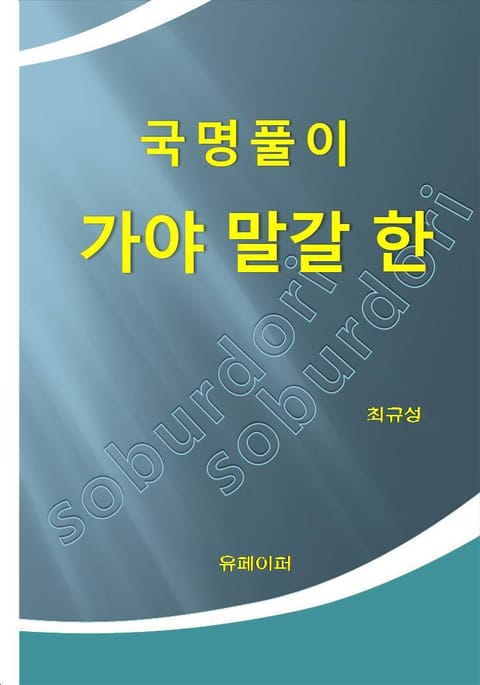 국명풀이 가야 말갈 한 표지 이미지